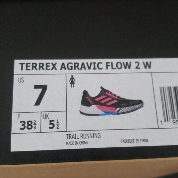New Adidas Terrex Agravic Flow Womens Trail Running Sneakers Size 7 Outdoor - Picture 10 of 10
